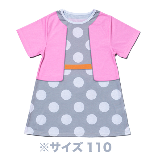 みみりん　Tシャツワンピース110